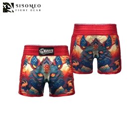  NAMAZU Muay Thai Short - TBSN28 Fox