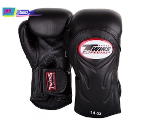Găng Boxing Twins BGVL6 Deluxe Sparring Gloves Black