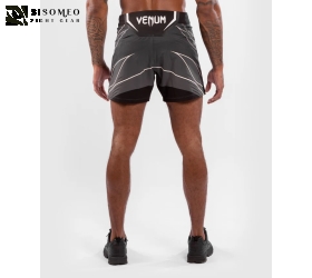 Quần MMA UFC Venum Authentic Fight Night Men's Shorts - Short Fit - Black