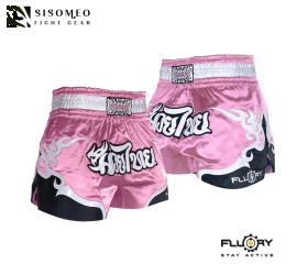 QUẦN FLUORY MUAY THAI SHORTS - PINK
