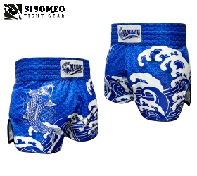 NAMAZU Muay Thai Short - TBSN29 KOI Blue