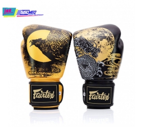Găng BGV26 Fairtex Harmony Six Black-Gold Boxing Gloves
