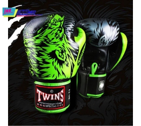 Găng Twins Boxing Gloves-FBGV-50-Wolf green