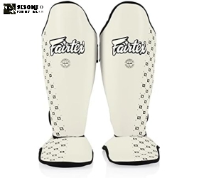 Giáp chân muaythai Fairtex Black Shin Pads - Vani