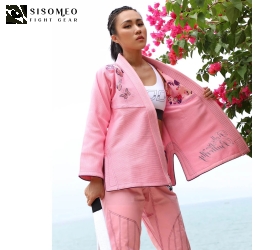 Fluory Butterfly JiuJitsu BJJ GI Pink