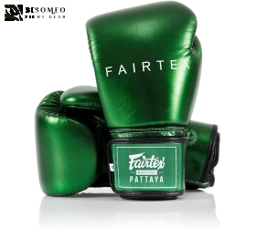 Găng Fairtex Boxing Gloves BGV22 Metallic Green