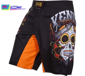  Venum Santa Muerte 2.0 Shorts - Black