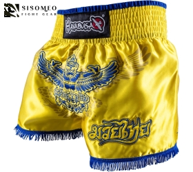 QUẦN MUAYTHAI HAYABUSA GARUDA YELLOW
