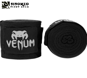 BĂNG ĐA VENUM KONTACT BOXING HANDWRAPS - 4M - BLACK