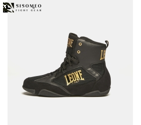 Giày Leone Premium Boxing  Shoes Đen