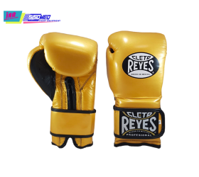 Găng Boxing Cleto Reyes Hook and Loop Gloves Gold