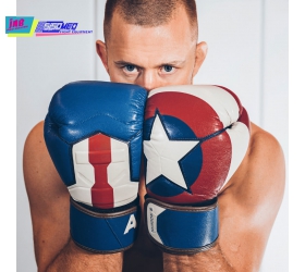 GĂNG Hayabusa Captain America Boxing Gloves