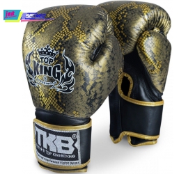 Găng TopKing Snake Boxing Gloves Gold Black