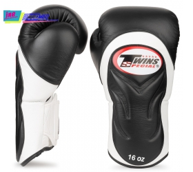 Găng Boxing Twins BGVL6 Deluxe Sparring Gloves Black/White