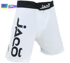 JACOO RESURGENCE FIGHT SHORTS (WHITE)