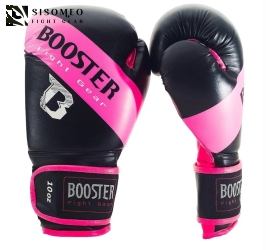 GĂNG BOXING BOOSTER ĐEN/HỒNG