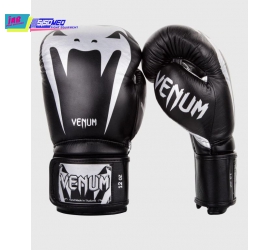 GĂNG VENUM GIANT 3.0 BOXING GLOVES - NAPPA LEATHER - BLACK/SILVER