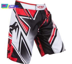 Venum Wand's CONFLICT MMA Shorts Black Ice Red