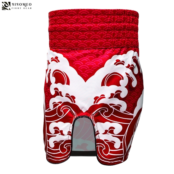 NAMAZU Muay Thai Short - TBSN29 KOI Red