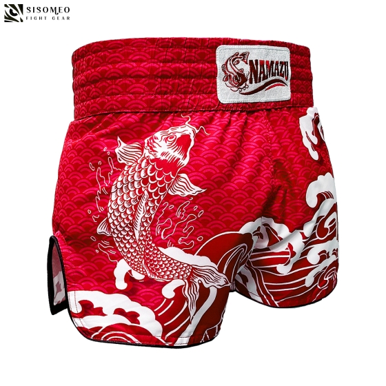NAMAZU Muay Thai Short - TBSN29 KOI Red