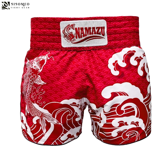 NAMAZU Muay Thai Short - TBSN29 KOI Red