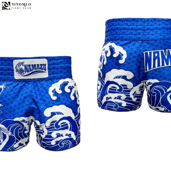 NAMAZU Muay Thai Short - TBSN29 KOI Blue