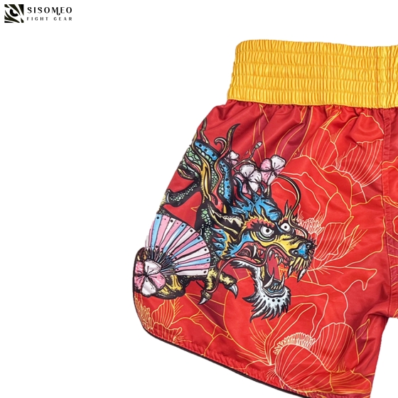 NAMAZU Muay Thai Short - TBSN21 Dragon
