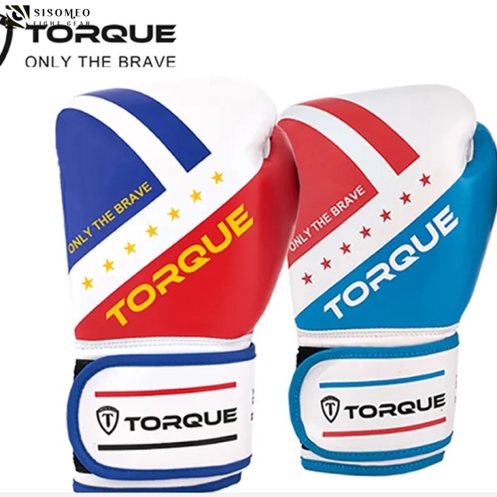 Găng Tay Boxing Trẻ Em Xanh/Đỏ/Trắng TORQUE ( KIDS Boxing Gloves ) 