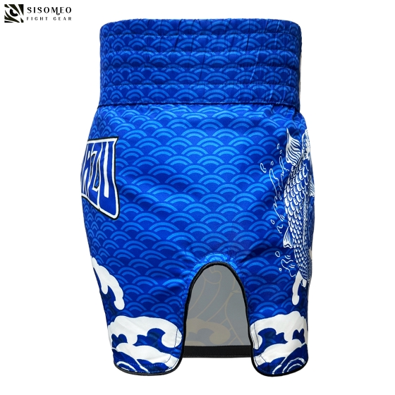 NAMAZU Muay Thai Short - TBSN29 KOI Blue