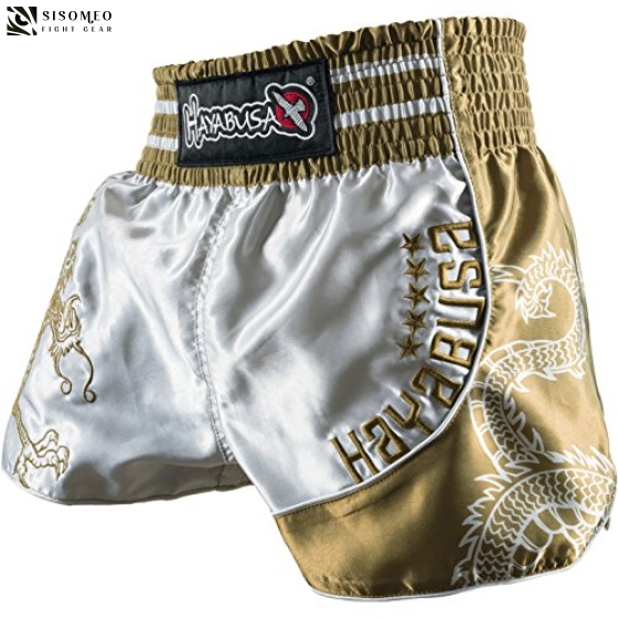 QUẦN MUAYTHAI HAYABUSA WISDOM GOLD 