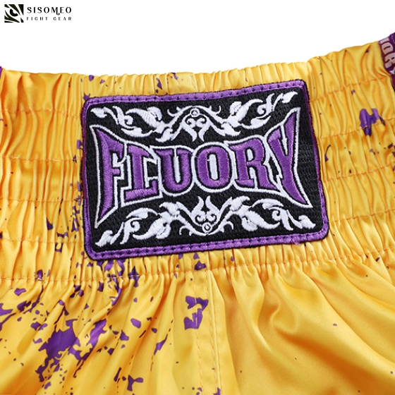 FLUORY Muay Thai Shorts -  MTSF-122