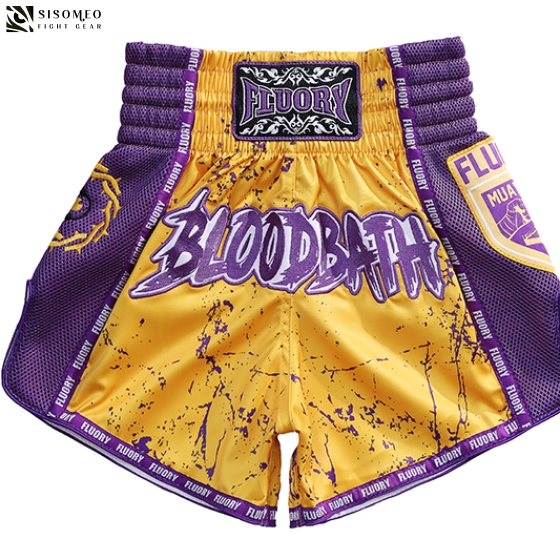 FLUORY Muay Thai Shorts -  MTSF-122