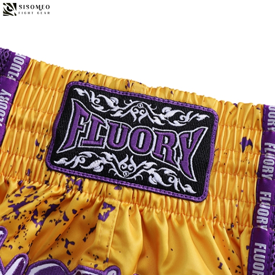 FLUORY Muay Thai Shorts -  MTSF-122