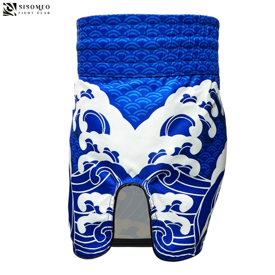 NAMAZU Muay Thai Short - TBSN29 KOI Blue