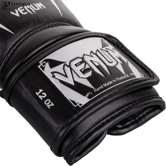 GĂNG VENUM GIANT 3.0 BOXING GLOVES LACE UP NAPPA LEATHER - BLACK