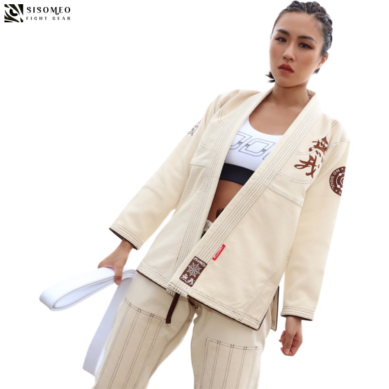 Fluory No Soul Cream Womens Jiu Jitsu Gi 