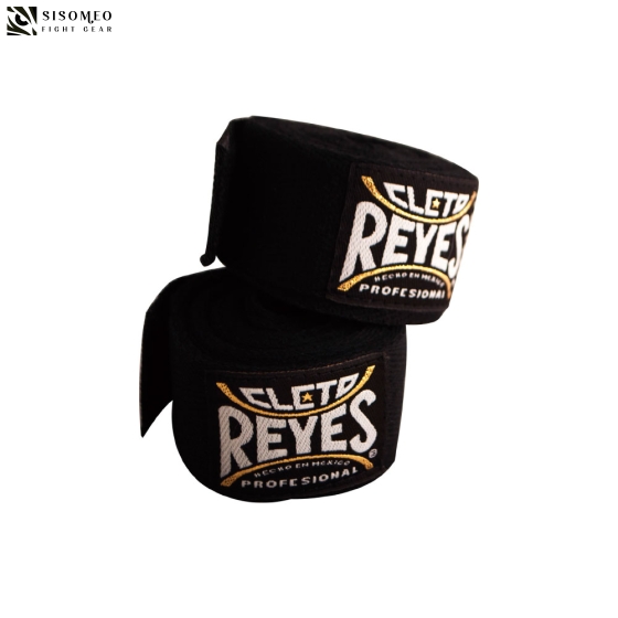 BĂNG ĐA BOXING CLETO REYES COTTON TAPE HANDWRAPS BLACK