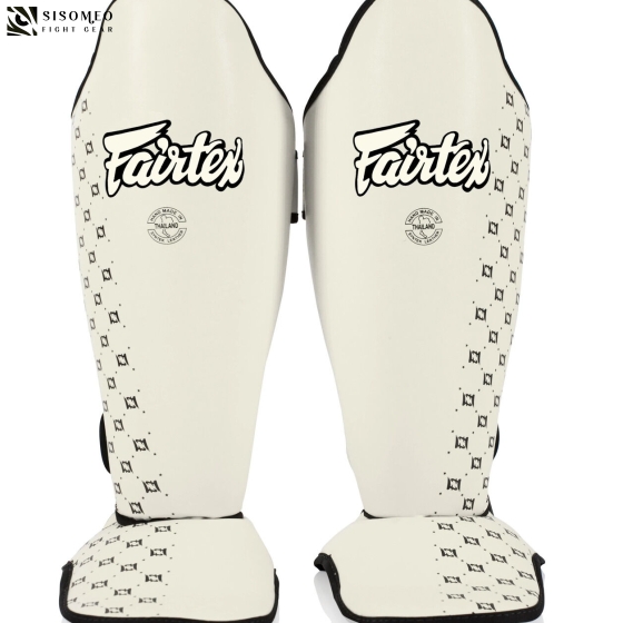 Giáp chân muaythai Fairtex Black Shin Pads - Vani