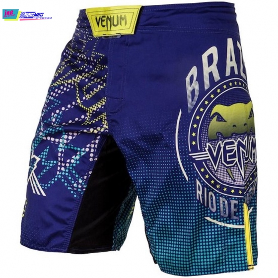 Venum Carioca 4.0 MMA BJJ Grappling Shorts Blue by Venum