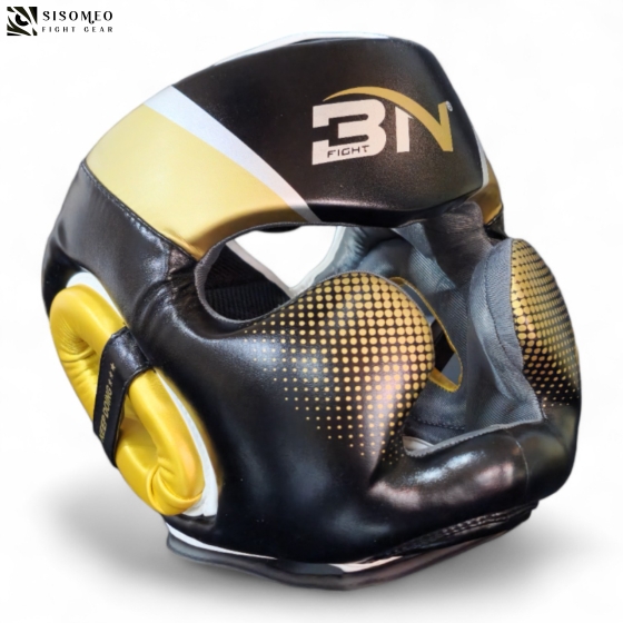 GIÁP BẢO HỘ ĐẦU BN VÀNG ĐEN - BN HEAD GEAR 